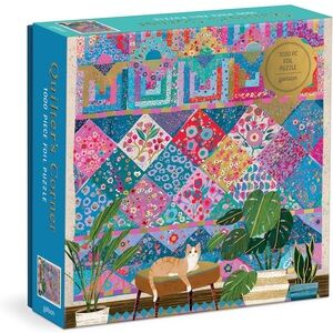 Galison Quilter's Corner – 1000 Piece Victoria Ball Jigsaw Puzzle